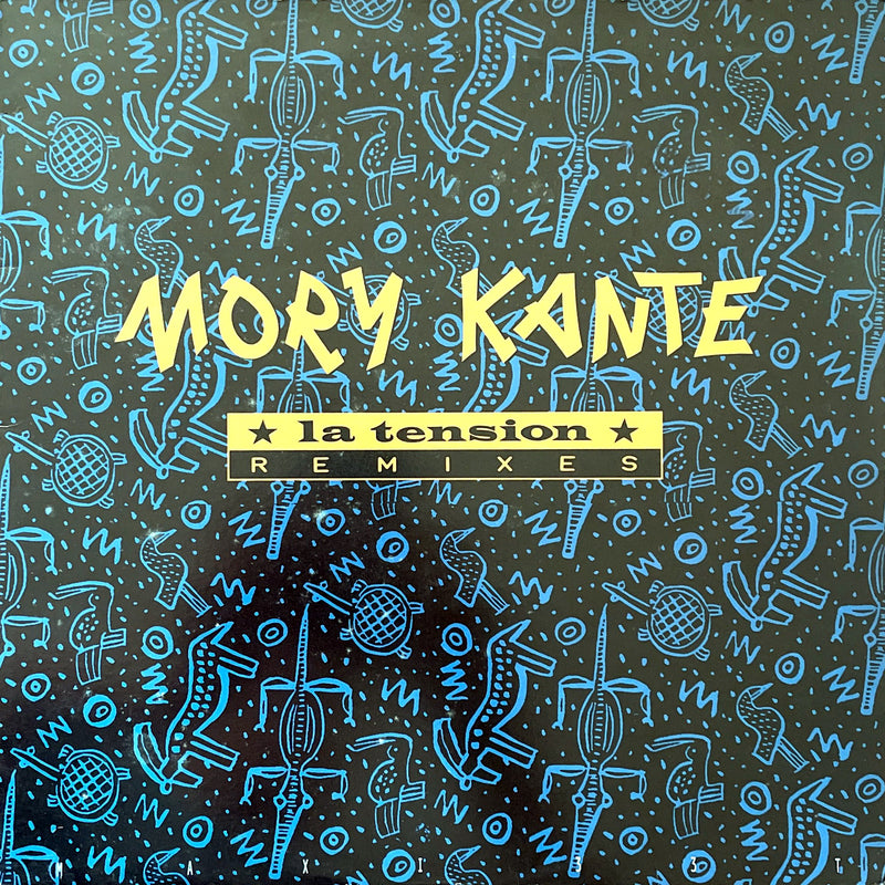 Mory Kanté ‎12" La Tension (Remixes) - Promo - France (VG/VG)