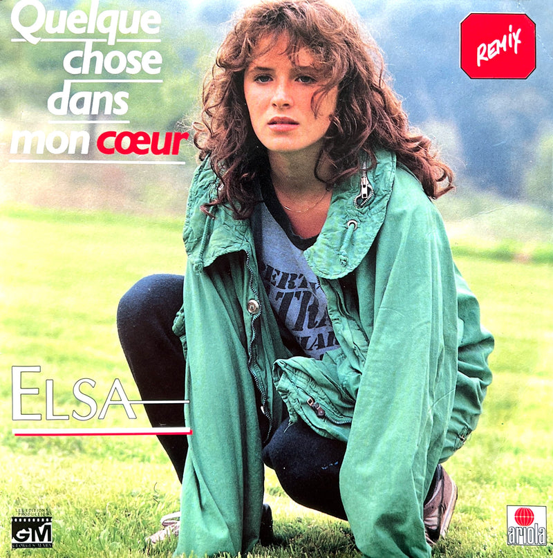 Elsa 45T Quelque Chose Dans Mon Cœur (Remix) - France