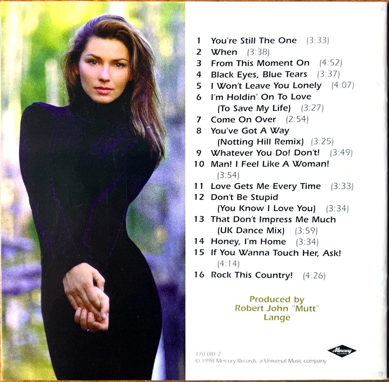 Shania Twain CD Come On Over - Europe
