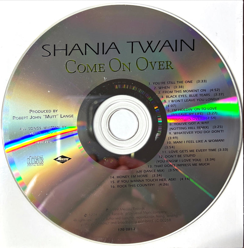 Shania Twain CD Come On Over - Europe