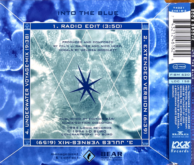 God's Groove CD Into The Blue - Germany