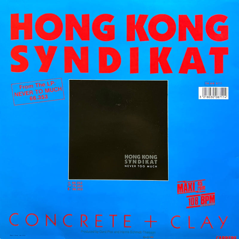 Hongkong Syndikat 12" Concrete + Clay - France