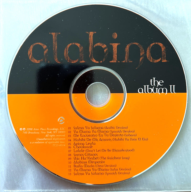 Alabina CD The Album II - US
