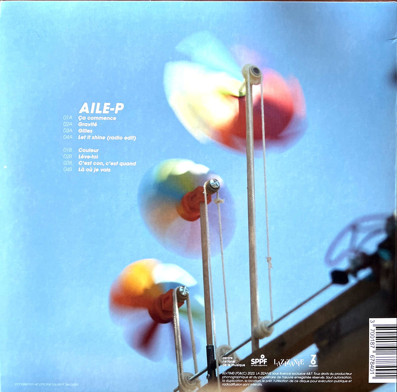 Zazie LP Aile-P - Vinyle transparent - France