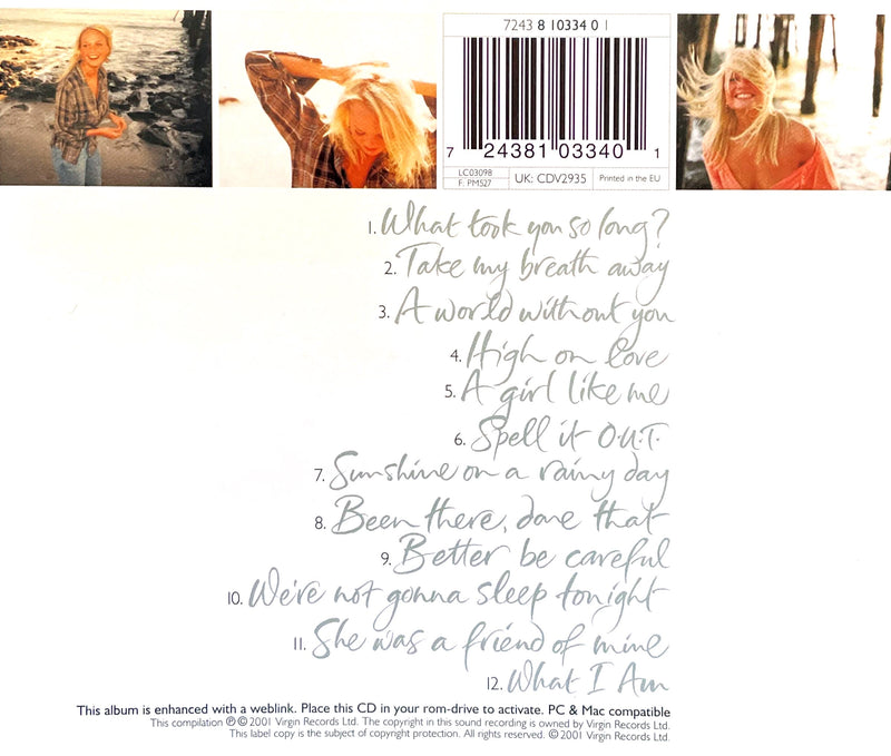 Emma Bunton ‎CD A Girl Like Me - Europe