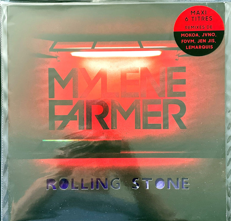 Mylène Farmer ‎12" Rolling Stone - Tirage Limité Vinyle Violet - France