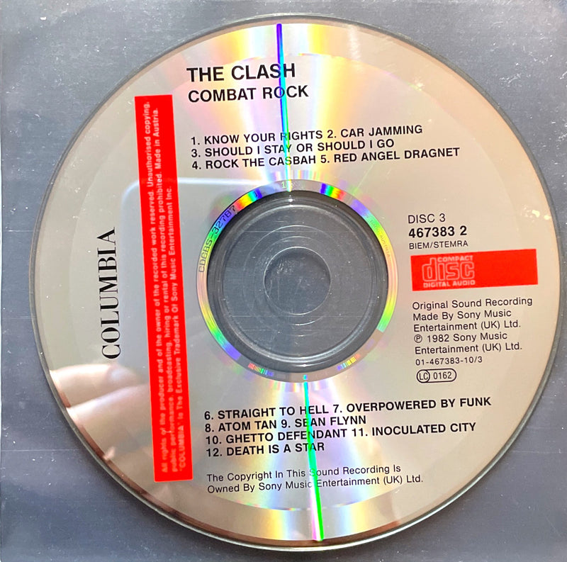 The Clash ‎CD Combat Rock - Europe (VG+/VG+)