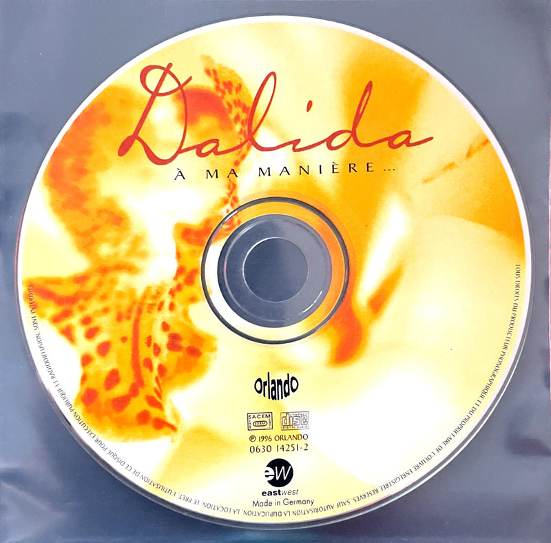 Dalida ‎CD À Ma Manière ... - France (VG/VG+)