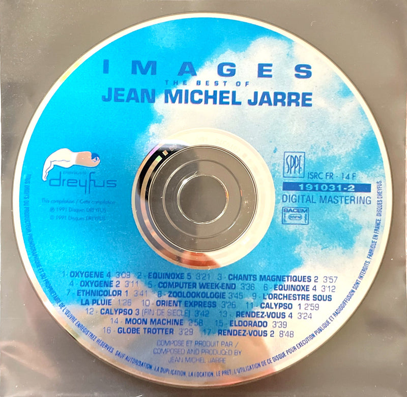 Jean-Michel Jarre CD Images (The Best Of Jean Michel Jarre) - France (VG+/VG+)