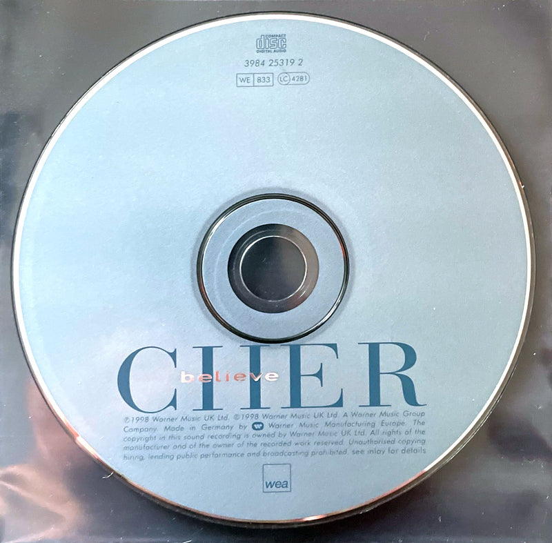 Cher ‎CD Believe - Europe (VG+/VG+)