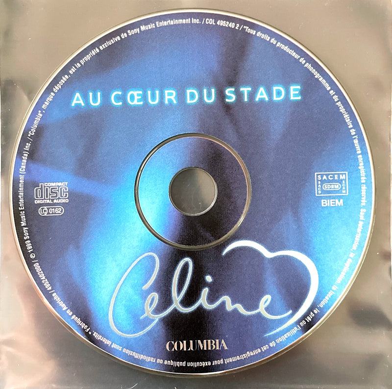Celine Dion CD Au Cœur Du Stade - France
