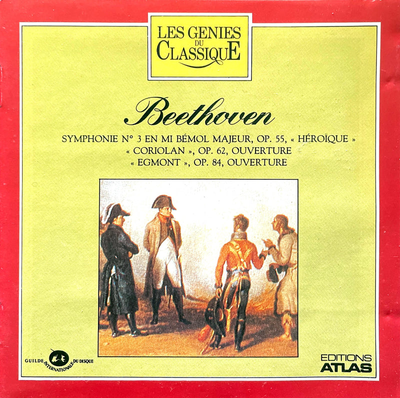 Beethoven CD Symphonie N°3 - "Coriolan" Et "Egmont" - France (NM/VG+)