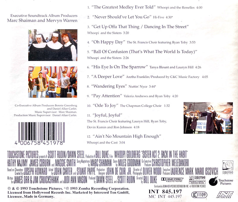 Compilation ‎CD Sister Act 2: Back In The Habit - Germany (VG/VG+)