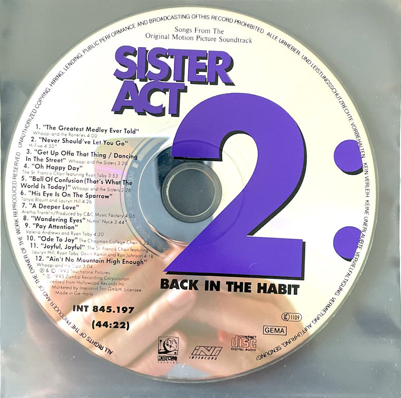 Compilation ‎CD Sister Act 2: Back In The Habit - Germany