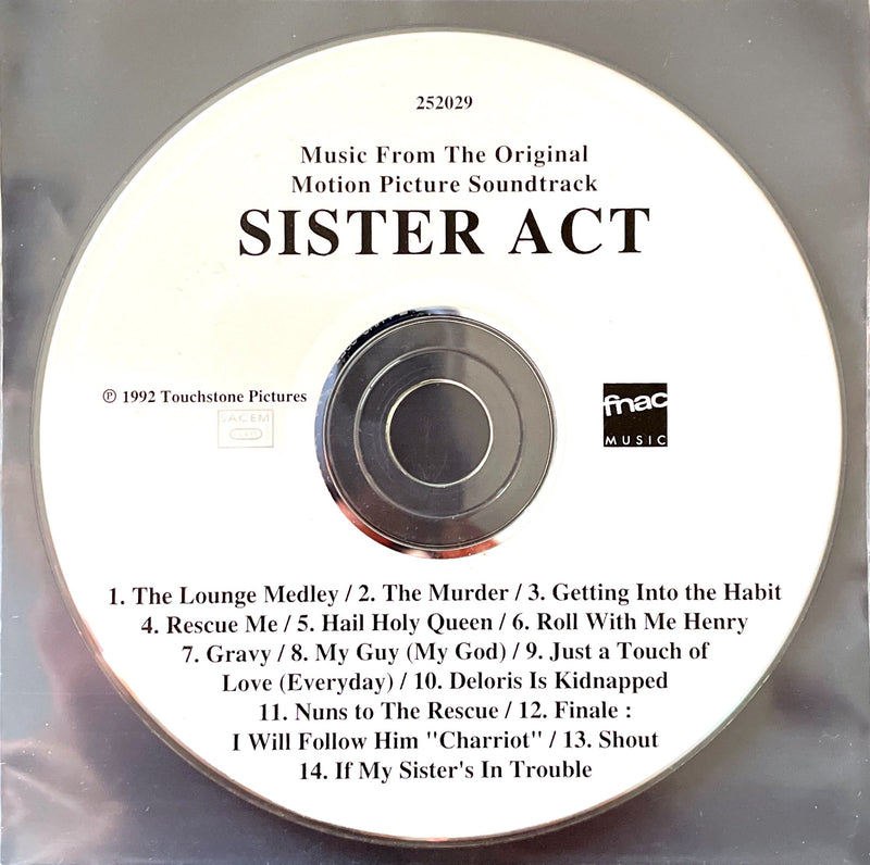 Compilation ‎CD Music From The Original Motion Picture Soundtrack: Sister Act - France