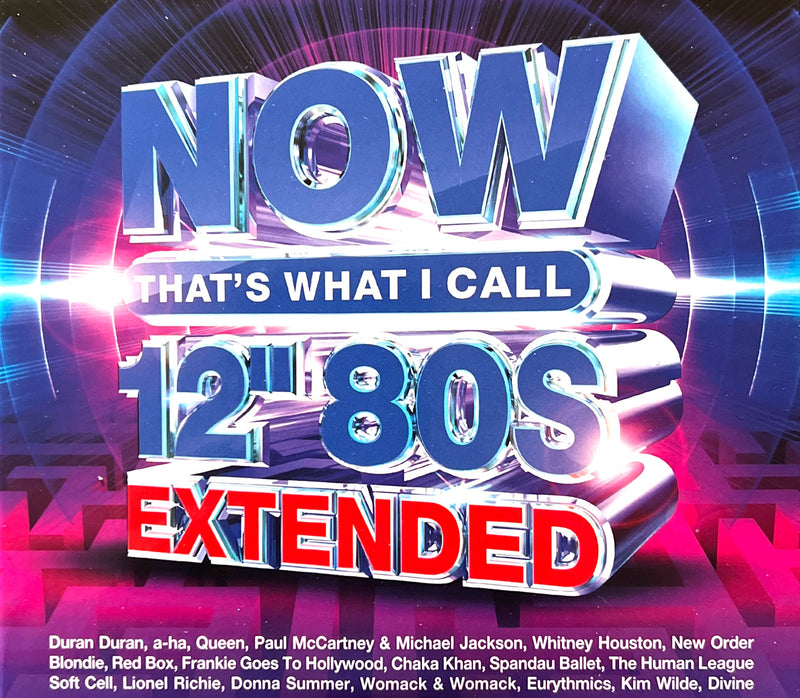 Compilation 4xCD Now That's What I Call 12" 80s: Extended