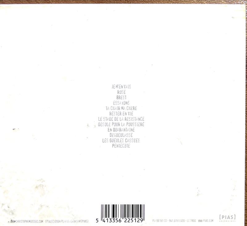 Miossec CD 1964 - Digipak