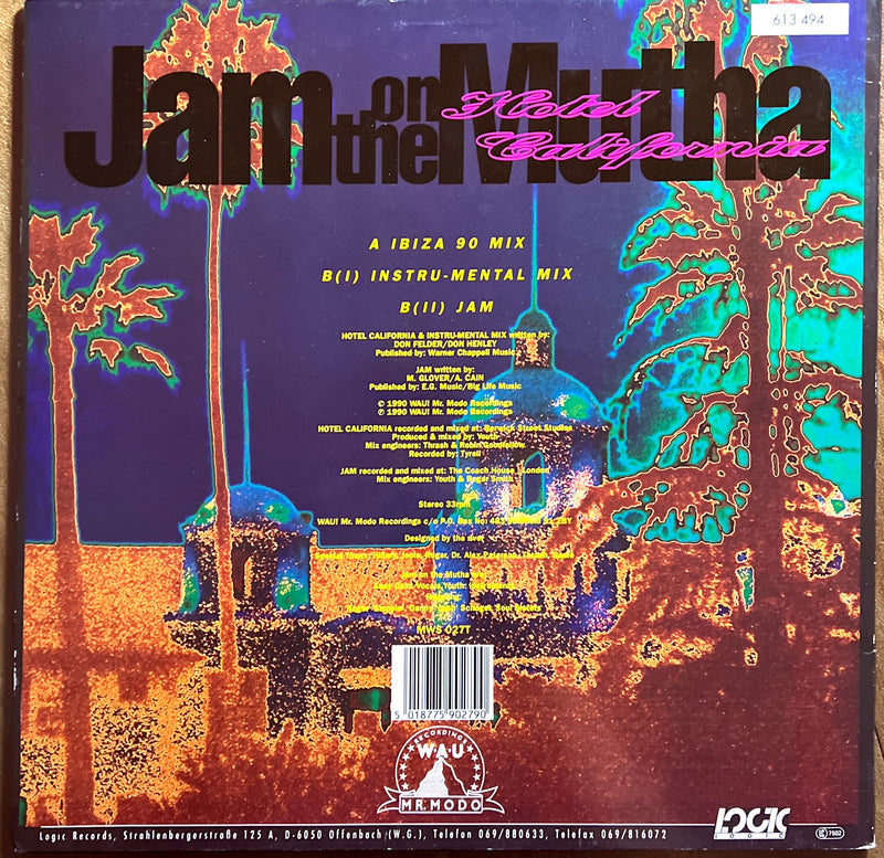 Jam On The Mutha 12" Hotel California - Germany