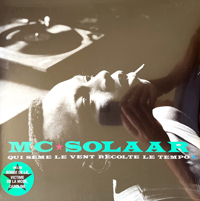 MC Solaar ‎LP Qui Sème Le Vent Récolte Le Tempo - Réédition 2021 - France